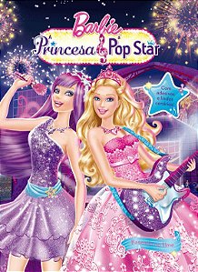 Barbie Adesivos - Princesa Pop Star