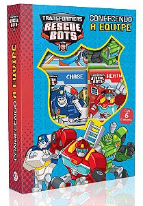 Box com Janela - Transformers - Conhecendo a Equipe