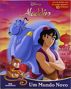 Caixa c/ Miniaturas - Disney - Aladdin - Um Mundo Novo