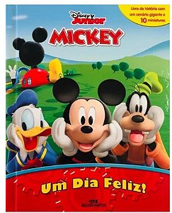 Caixa c/ Miniaturas - Disney Junior - Mickey - Um Dia Feliz