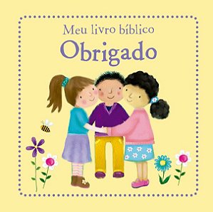 Meu Livro Bíblico - Obrigado - Livro de Pano