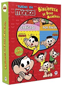 Box com Janela - Turma da Mônica - Bibliot. de Boas Maneiras