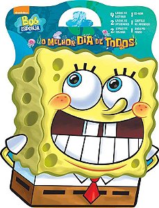 Maleta c/ 8 Livros - Bob Esponja - O Melhor Dia de Todos