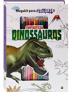 Megakit para Colorir - Fantásticos Dinossauros