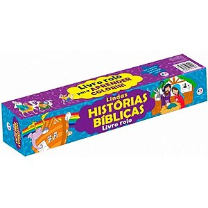Livro Rolo - Lindas Histórias Bíblicas