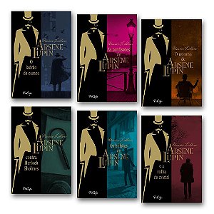 Kit 6 Livros Tricaju - Arsène Lupin