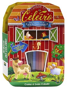 Meu Pequeno Kit de Arte & Criatividade - Amigos do Celeiro