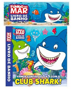 Livro de Banho - Fundo do Mar - Club Shark