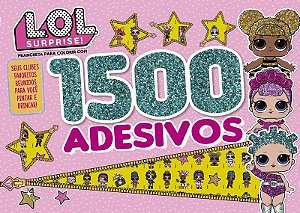 Atividades para Colorir com Adesivos - L.O.L. Surprise - Atacado de Livros