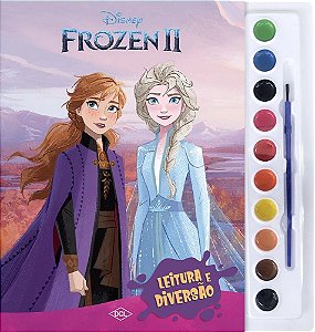 Leitura e Diversão - Aquarela - Disney - Frozen II