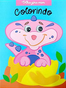 Olha Pra Mim - Colorindo o Dino