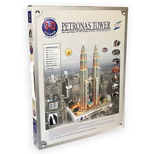 Quebra Cabeça 3D - Petronas Twin Tower