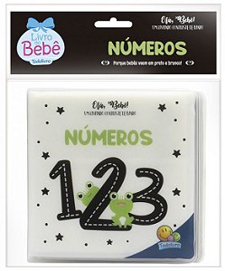 Olá, Bebê - Livrinho Contraste de Banho - Números