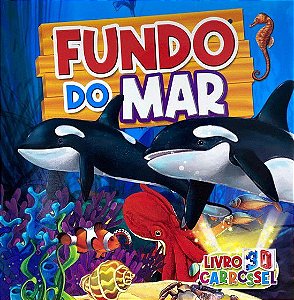 Livro 3D Carrossel - Fundo do Mar