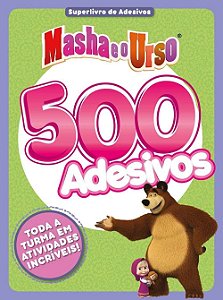 Superlivro de Adesivos - Masha e o Urso