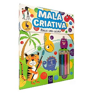 Blocos Para Colorir - Mala Criativa