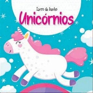 Livro de Banho Pequeno - Unicórnios