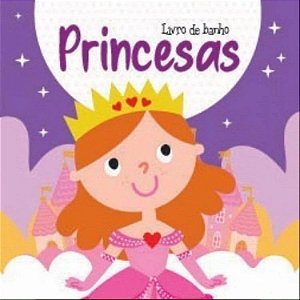 Livro de Banho Pequeno - Princesas