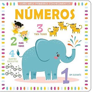Livro Meus Primeiros Conhecimentos - Números