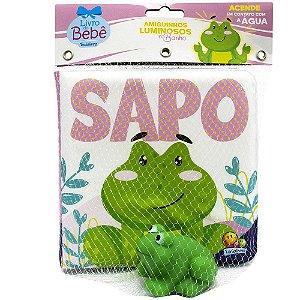 Amiguinhos Luminosos no Banho - Sapo