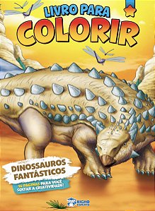Livro Para Colorir - Dinossauros Fantásticos