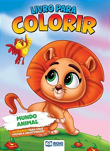 Livro Para Colorir - Turminha Animal - Mundo Animal