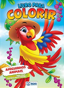 Livro Para Colorir - Turminha Animal - Amiguinhos Animais