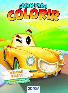 Livro p/ Colorir Máquinas Radicais - Reis da Pista