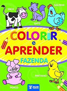 Colorir e Aprender - Fazenda