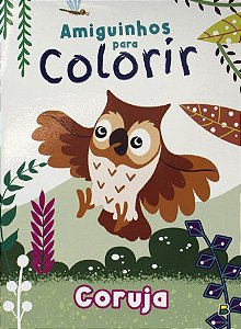 Amiguinhos Para Colorir - Coruja