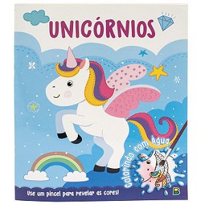 Colorindo com Água - Unicórnios