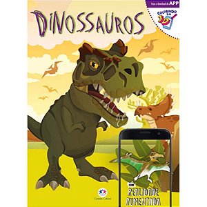 Colorindo em 3D - Dinossauros