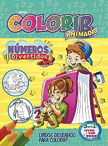 Colorir Animada - Números Divertidos