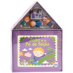 Livro-Casinha de Contos - João e o Pé de Feijão