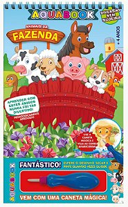 Aquabook - Diversão sem Sujeira - Animais da Fazenda