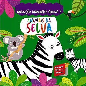 Coleção Adivinhe Quem É - Animais da Selva