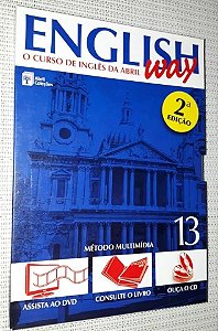 English Way - Curso de Inglês - Vol. 13 - Livro, CD e DVD