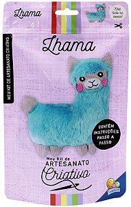 Livro-Kit de Artesanato Criativo - Lhama