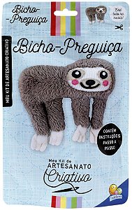 Livro-Kit de Artesanato Criativo - Bicho-Preguiça