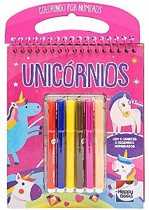 Colorindo por Números - Unicórnios