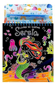 Livro de Raspar - Sereias