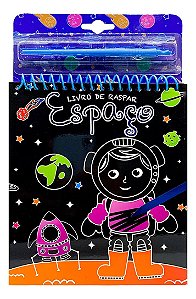 Livro de Raspar - Espaço