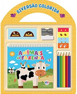 Diversão Colorida - Animais da Fazenda