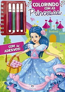 Colorindo c/ Canetinha - Colorindo com as Princesas