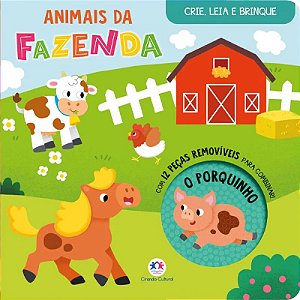 Crie, Leia e Brinque - Animais da Fazenda