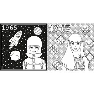 Livro Para Colorir - Barbie - Túnel do Tempo