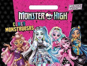 Meu Blocão de Colorir - Monster High - Cores Monstruosas