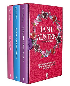 Box com 3 Livros - Grandes Obras Jane Austen