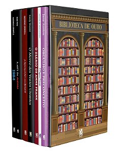 Box com 7 Livros - Biblioteca de Ouro