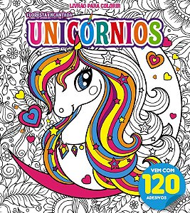 Livrão Para Colorir - Floresta Encantada - Unicórnios